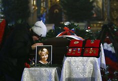 Lėktuvo Tu-154 katastrofos aukų laidotuvės