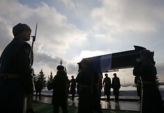 Lėktuvo Tu-154 katastrofos aukų laidotuvės