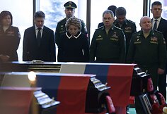 Lėktuvo Tu-154 katastrofos aukų laidotuvės
