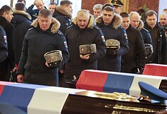 Lėktuvo Tu-154 katastrofos aukų laidotuvės