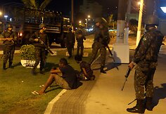 Brazilijos Espirito Santo valstijos policijai paskelbus streiką kilo chaosas