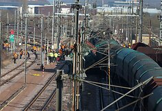 Liuksemburge antradienį susidūrė keleivinis ir krovininis traukiniai