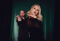 Vilniaus mažojo teatro aktoriai rengiasi spektaklio &bdquo;Fantazijus&ldquo; premjerai