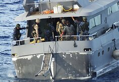 Lietuvos kariai, dalyvaujantys ES operacijoje &bdquo;Sophia&ldquo;, aptiko nelegaliai gabenamus ginklus