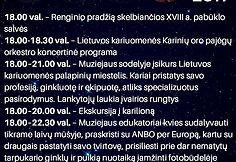 Renginio programa