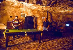 Kuber Pedžio miestas po žeme Australijoje