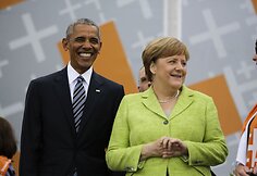 Merkel ir Obama surengė  vie&scaron;ą diskusiją Berlyne