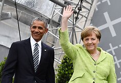 Merkel ir Obama surengė  vie&scaron;ą diskusiją Berlyne