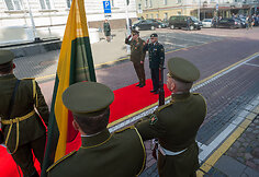 Lietuvoje lankosi Moldovos kariuomenės vadas brigados generolas Igor Cutie