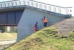 Sunaikintas įpusėjęs meninininko kūrinys