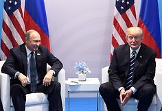 Vladimiro Putino ir Donaldo Trumpo susitikimas