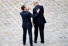 Donaldo Trumpo vizitas Prancūzijoje