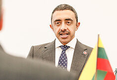 Lietuvoje vie&scaron;i Jungtinių Arabų Emyratų užsienio reikalų ir tarptautinio bendradarbiavimo ministras