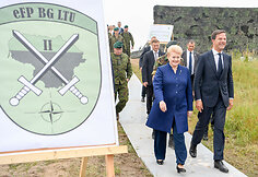 Prezidentė susitinka su Nyderlandų Ministru Pirmininku Marku Rutte