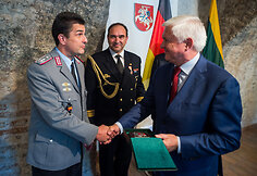 Naujojo Vokietijos gynybos atašė Lietuvai akreditacijos ceremonija