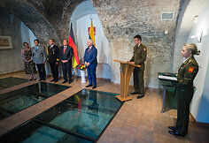 Naujojo Vokietijos gynybos atašė Lietuvai akreditacijos ceremonija