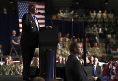 JAV prezidento Donaldo Trumpo kalba
