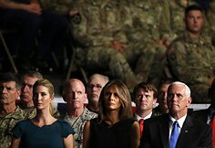 JAV prezidento Donaldo Trumpo kalba