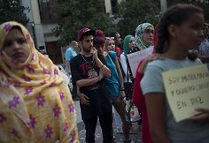 Ispanijoje po atakų musulmonai protestavo prieš antiislamiškus nusikaltimus