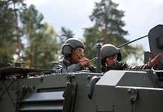 Portugalijos prezidentas susitiko su Lietuvoje dislokuotais portugalų kariais