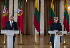 Prezidentė susitinka su Portugalijos Prezidentu Marcelo Rebelo de Sousa
