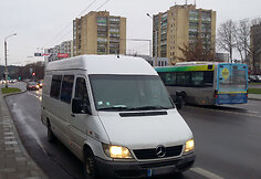Sulaikytas mikroautobusas