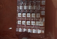 Kontrabandinių cigarečių sandėlys