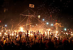 Vikingų festivalis Šetlando salose