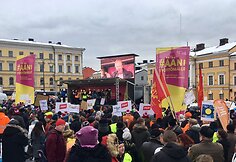 Protestas Suomijoje