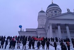 Protestas Suomijoje