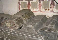 Radvilų palaikai Nesvyžiaus bažnyčioje Baltarusijoje