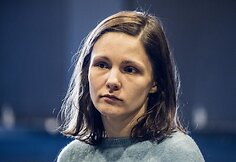 Spektaklio „Nežinoma žemė“ repeticija