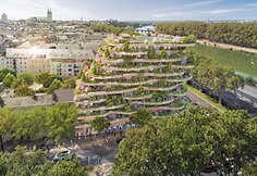 Architekto vizija &ndash; kabantys Babilono sodai Prancūzijoje