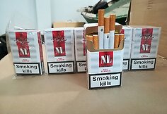 Kontrabandinių cigarečių sandėlys