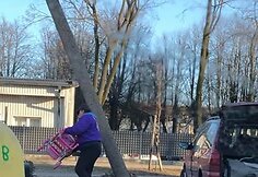 &Scaron;iuk&scaron;lintojai Kauno Žaliakalnyje