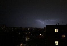 Žaibas Vilniuje