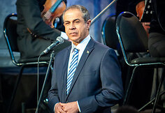 Izraelio ambasadorius Amir Maimon sveikina svečius