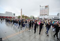 &bdquo;Flashmob'as&ldquo;