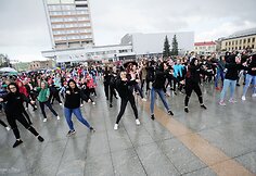 &bdquo;Flashmob'as&ldquo;