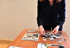 Dėlionėmis susidomėjo ir mokytoja Sigita Malmyga
