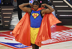 NBA dėjimų konkurso momentai