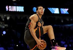 NBA dėjimų konkurso momentai