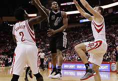 Kawhi Leonardas ir Donatas Motiejūnas