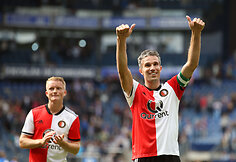 Stovyklos ambasadorius Robin van Persie