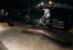 BMX varžybų akimirka