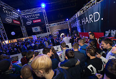 Žaidimų kultūros festivalio Game On akimirka