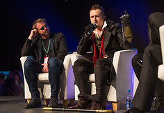 Žaidimų kultūros festivalio Game On akimirka