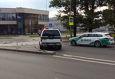 BMW avarija Vilniaus Verkių gatvėje