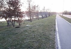 Kauno Kulautuvos gatvėje atviras &scaron;ulinys