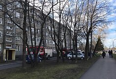 Kauno daugiabutyje kilo gaisras